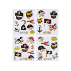 4ASS GLANZENDE STICKERS PIRAAT