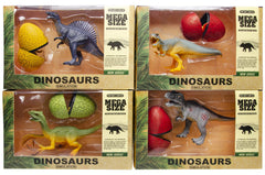 Dinosaurus met Ei en Baby Dinosaurus