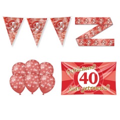 40 Jaar Getrouwd Versiering Pakket