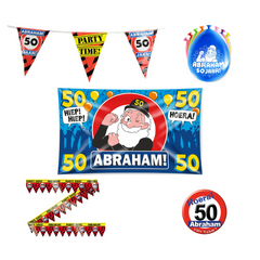 Abraham Verjaardag Versiering Pakket