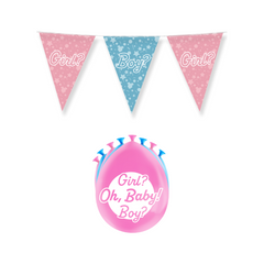 Gender Reveal Versiering Pakket