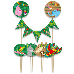 TaartDecoratie Wilde Dieren