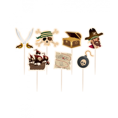 Cocktailprikkers Piraat 16st