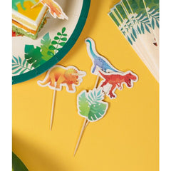 Cocktailprikkers Dinosaurus 16st