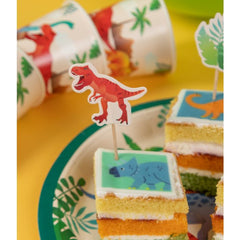 Cocktailprikkers Dinosaurus 16st
