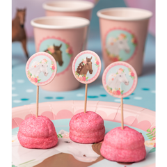 Cocktailprikkers Paard 16st