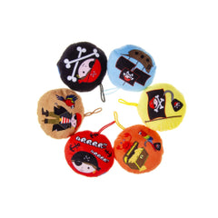 PLUCHE, SUPER ZACHT, PIRAAT ASSORTIMENT