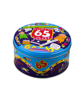 Snoeptrommel 65 Jaar 14cm
