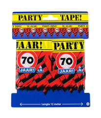 Afzetlint 70 Jaar 12m