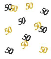 Tafelconfetti 50 Jaar 20gr