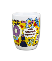 Mok 50 Jaar Vrouw 12cm