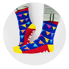 Grappige Sokken 50 Jaar 1 paar