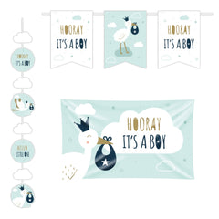 Hooray i'ts a Boy Versiering Pakket