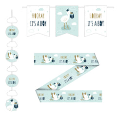 Hooray i'ts a Boy Versiering Pakket