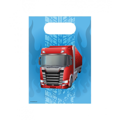 Geschenkzakjes Trucks 6st