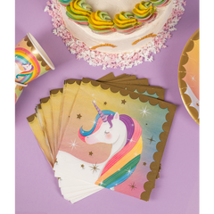 Servetten Eenhoorn 16st