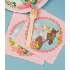 Servetten Paard 16st
