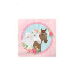 Servetten Paard 16st