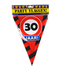 Slingers 30 jaar Verkeersbord 10m
