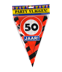 Slingers 50 jaar Verkeersbord 10m