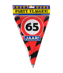 Slingers 65 jaar Verkeersbord 10m