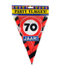 Slingers 70 jaar Verkeersbord 10m