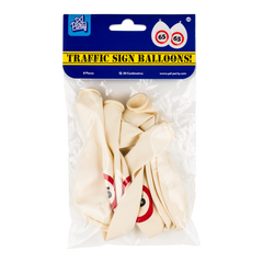 65 Jaar Ballonnen Verkeersbord 30cm
