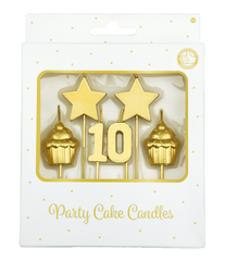 Verjaardag kaarsjes 10 jaar