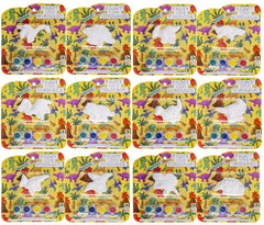 4 Stuks Verf je eigen Dinosaurus - DIY - Knutselen - Waterverf - Voor Kinderen image 2