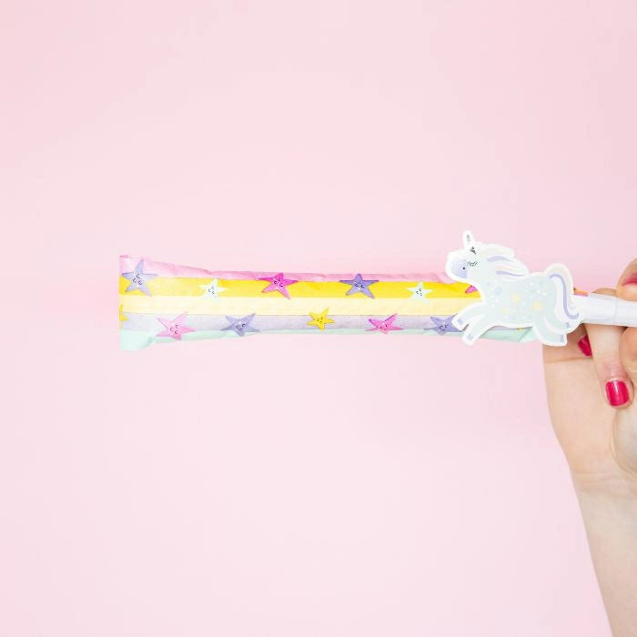 Feesttoeters Unicorns & Rainbows 6st