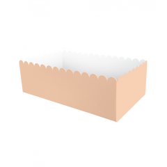 Snack Box Pastel Oranje 8 Stuks