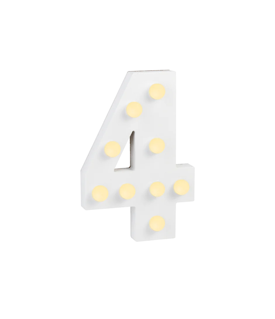 4 Licht Cijfer