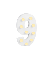 9 Licht Cijfer