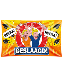 Geslaagd Gevelvlag Hoera