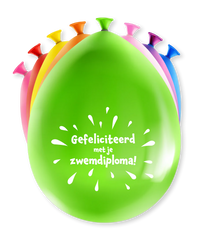 Zwemdiploma Ballonnen 8st