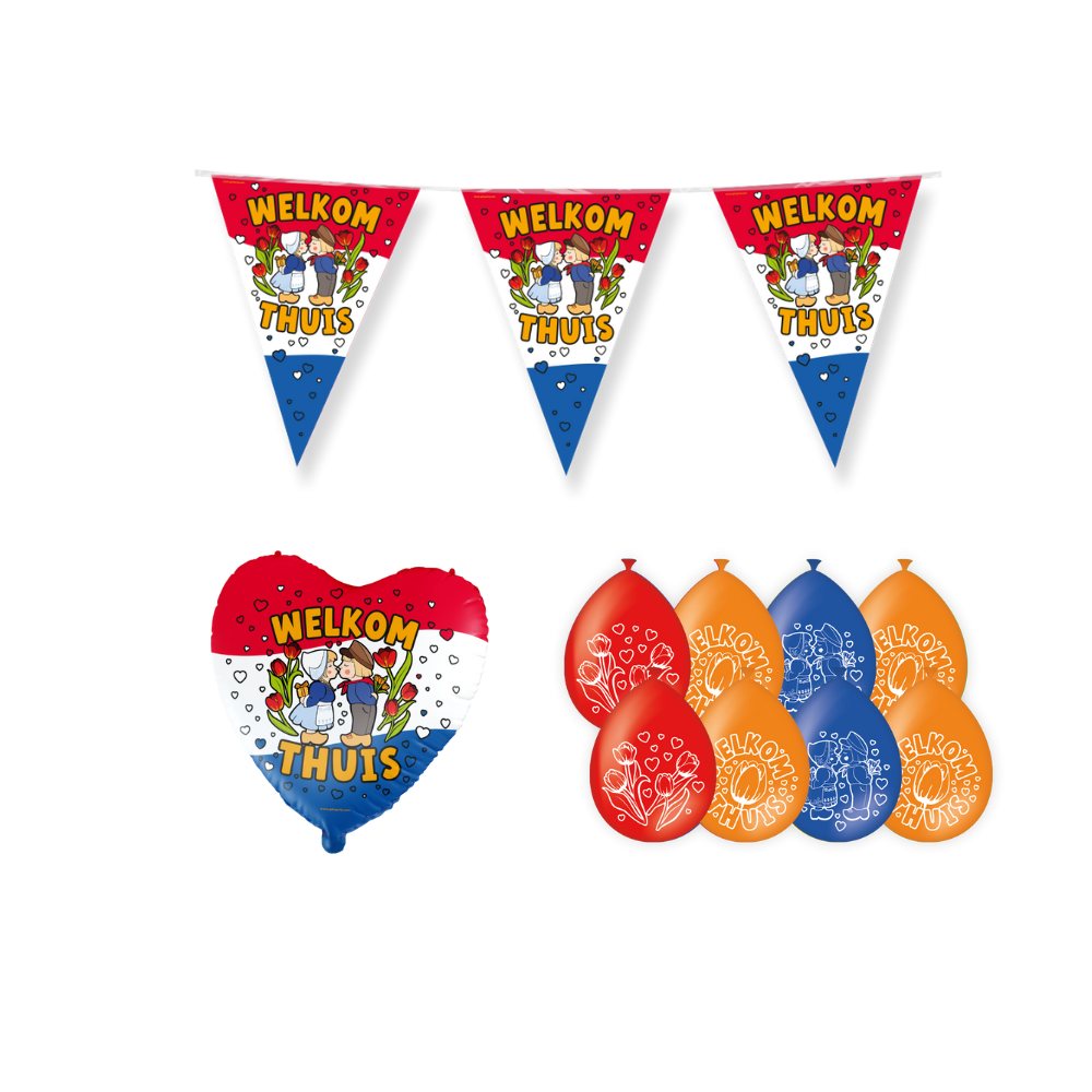 Welkom Thuis Versiering Pakket