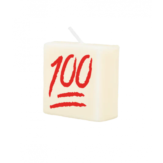 Letter Kaarsje 100