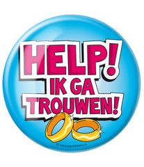 Button Help Ik ga Trouwen