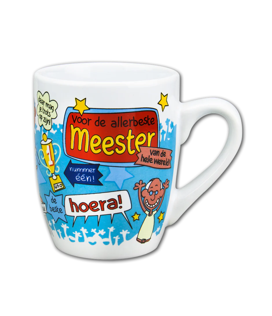 Mok Meester 12cm