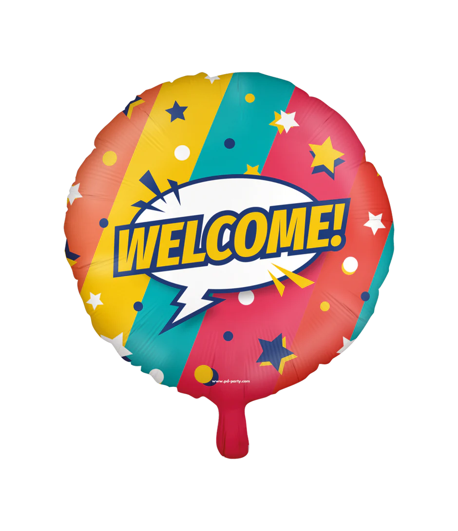 Helium Ballon Welcome