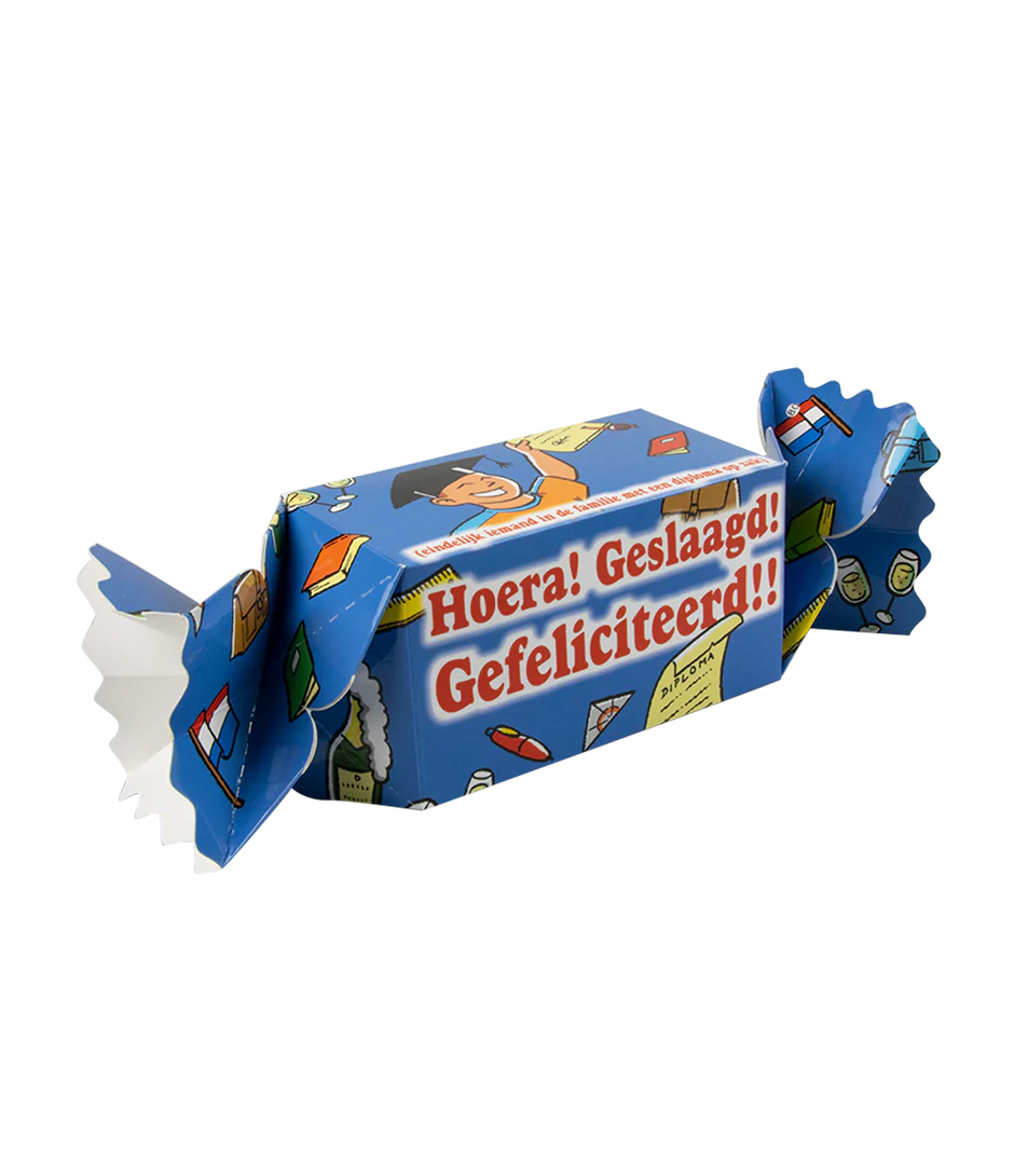 Geschenkdoosje School Geslaagd