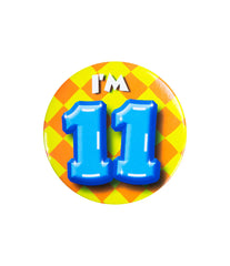 I'm 11 Button 11 Jaar