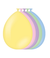 Gekleurde Ballonnen Pastel 10st