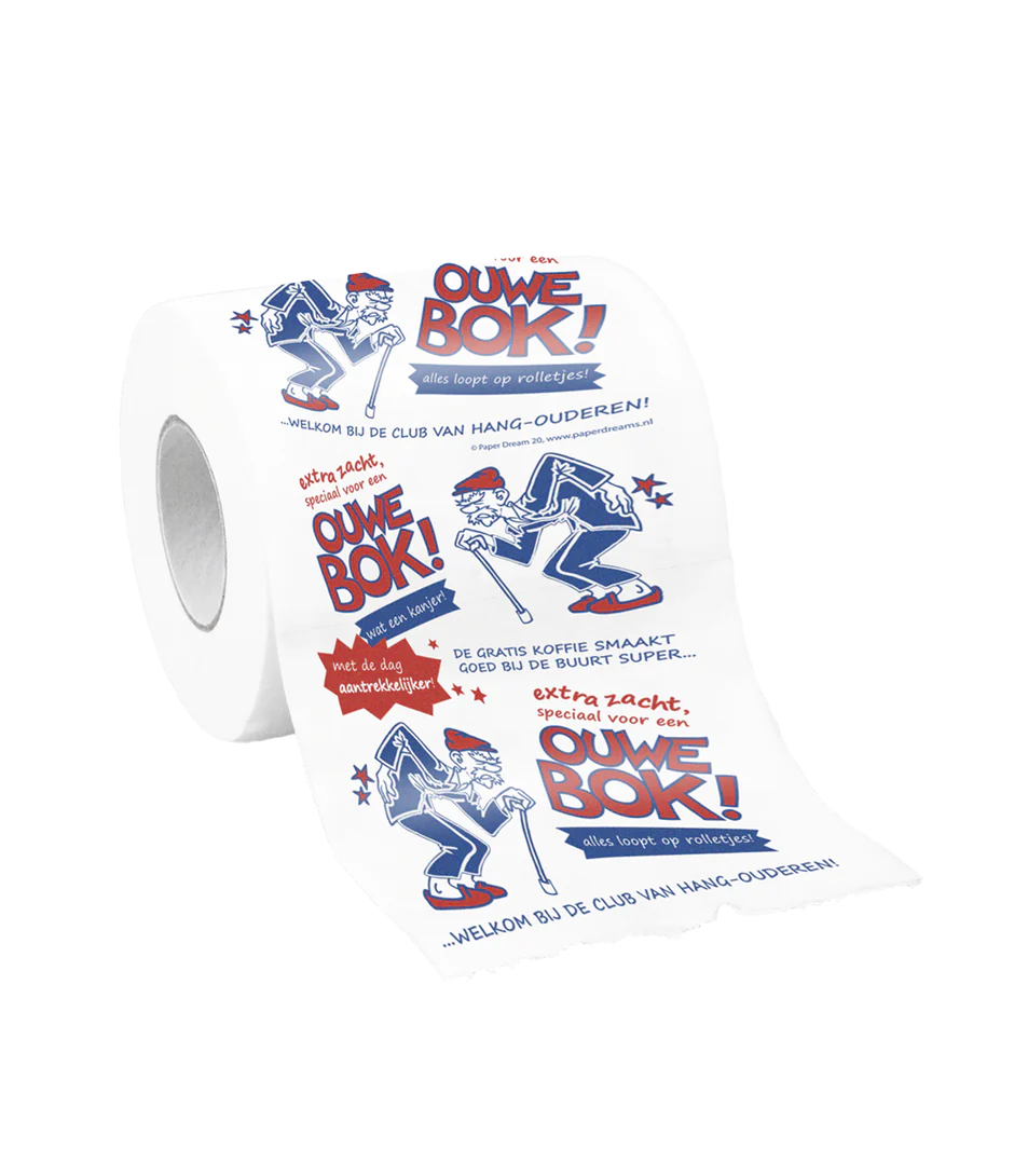 Toiletpapier Ouwe Bok