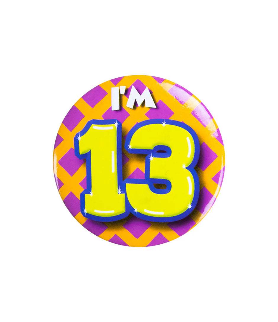 I'm 13 Button 13 Jaar