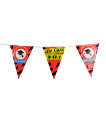 Geslaagd Slingers Verkeersbord 10m