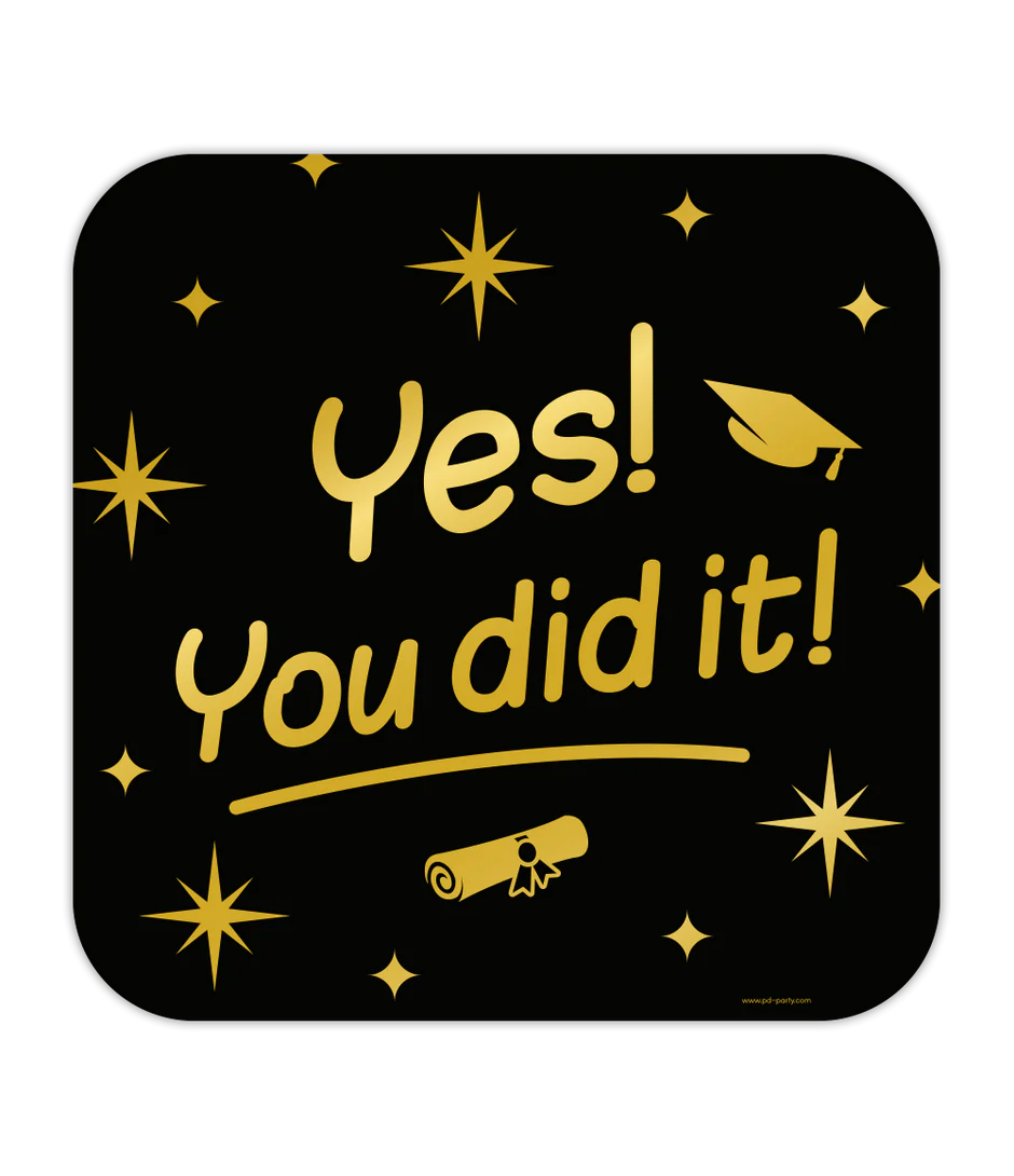 Geslaagd Deurbord You Did It