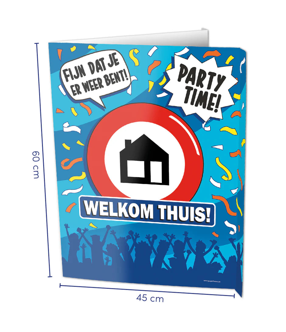 Raambord Welkom thuis