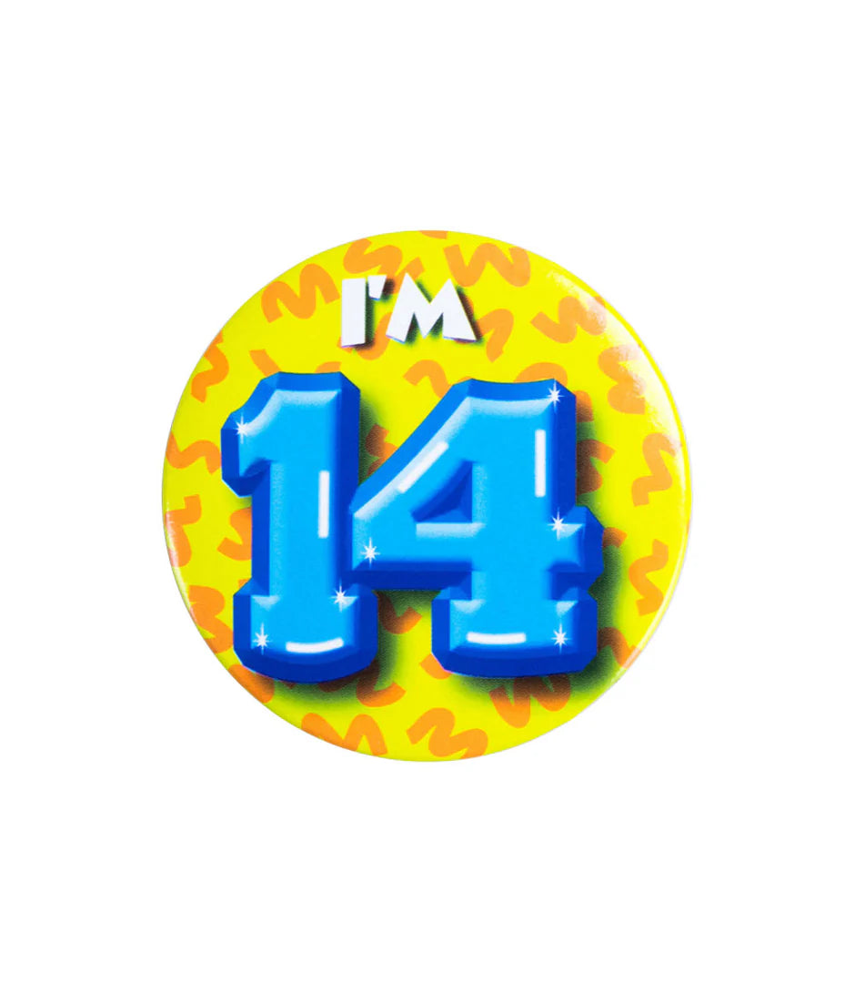 I'm 14 Button 14 Jaar
