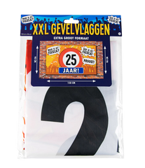 25 Jaar Gevelvlag 1,5m